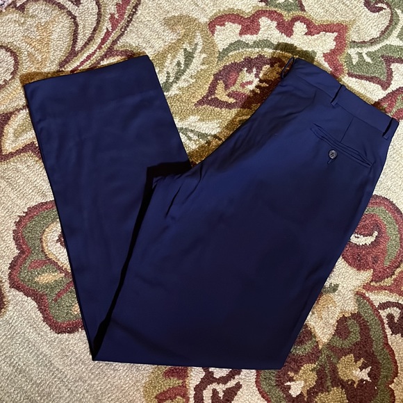 Vtg '01 RALPH LAUREN Size 36”W x 33”L Virgin Wool ExtraFine Pant Suspender Btn - Picture 1 of 16